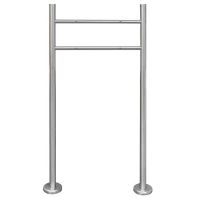 Soporte de acero inoxidable para buzón de exterior de , Postes para buzones - Ref: Foro24-50354, Precio: 57,50 €, Descuento: %