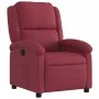 Sillón reclinable de tela rojo tinto de , Sillones - Ref: Foro24-371754, Precio: 190,08 €, Descuento: %