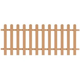 WPC garden picket fence 200x80 cm by vidaXL, fenced with pickets - Ref: Foro24-42823, Price: 82,80 €, Discount: %