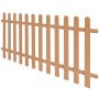 Valla de estacas de jardín de WPC 200x80 cm de vidaXL, Cercados con estacas - Ref: Foro24-42823, Precio: 94,33 €, Descuento: %