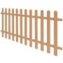 WPC garden picket fence 200x80 cm by vidaXL, fenced with pickets - Ref: Foro24-42823, Price: 82,80 €, Discount: %