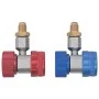 Adaptadores de acoplamiento rápido de refrigerador 2 unidades de , Adaptadores de casetes para automóviles - Ref: Foro24-2105...
