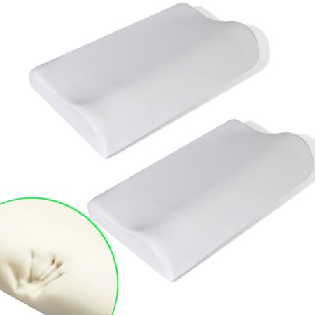Dos almohadas cervicales de , Ayudas para conciliar el sueño - Ref: Foro24-241226, Precio: 48,50 €, Descuento: %