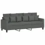 3-piece dark gray fabric sofa set with cushions by , Sofas - Ref: Foro24-3201673, Price: 515,22 €, Discount: %