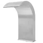 Fuente de piscina de acero inoxidable plateada 45x30x65 cm de vidaXL, Fuentes y cascadas - Ref: Foro24-43692, Precio: 226,88 ...