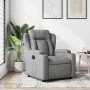 Sillón reclinable de tela gris claro de , Sillones - Ref: Foro24-372403, Precio: 265,24 €, Descuento: %