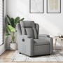 Sillón reclinable de tela gris claro de , Sillones - Ref: Foro24-372403, Precio: 256,25 €, Descuento: %