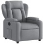 Sillón reclinable de tela gris claro de , Sillones - Ref: Foro24-372403, Precio: 256,25 €, Descuento: %