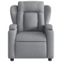 Sillón reclinable de tela gris claro de , Sillones - Ref: Foro24-372403, Precio: 256,25 €, Descuento: %