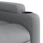 Sillón reclinable de tela gris claro de , Sillones - Ref: Foro24-372403, Precio: 256,25 €, Descuento: %