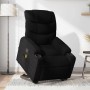 Sillón reclinable de masaje elevable tela negro en Sillones | Comprar online en Foru.es