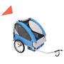 Remolque para bicicletas gris y azul 30 kg de vidaXL, Remolques para bicicletas - Ref: Foro24-91372, Precio: 187,01 €, Descue...