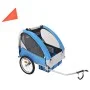 Remolque para bicicletas gris y azul 30 kg de vidaXL, Remolques para bicicletas - Ref: Foro24-91372, Precio: 183,71 €, Descue...