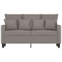 Sofá de 2 plazas de tela gris taupé 120 cm de , Sofás - Ref: Foro24-359266, Precio: 233,06 €, Descuento: %