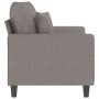 Sofá de 2 plazas de tela gris taupé 120 cm de , Sofás - Ref: Foro24-359266, Precio: 233,06 €, Descuento: %