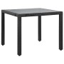 Juego de comedor de jardín 5 piezas de ratán sintético negro de , Conjuntos de jardín - Ref: Foro24-44088, Precio: 738,77 €, ...