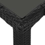 Juego de comedor de jardín 5 piezas de ratán sintético negro de , Conjuntos de jardín - Ref: Foro24-44088, Precio: 738,77 €, ...
