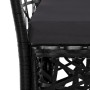 Juego de comedor de jardín 5 piezas de ratán sintético negro de , Conjuntos de jardín - Ref: Foro24-44088, Precio: 738,77 €, ...