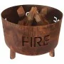 RedFire Brasero de jardín Fulla color óxido 88030 de RedFire, Chimeneas - Ref: Foro24-420302, Precio: 196,37 €, Descuento: %