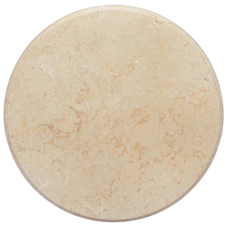Tablero para mesa mármol color crema Ø50x2,5 cm de , Tableros para mesas - Ref: Foro24-149192, Precio: 112,55 €, Descuento: %