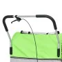 Remolque para bicicletas y cochecito 2 en 1 verde y gris de vidaXL, Remolques para bicicletas - Ref: Foro24-91378, Precio: 19...