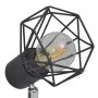 Foco con 2 bombillas de filamento LED estilo industrial negro de , Apliques de techo - Ref: Foro24-242266, Precio: 28,60 €, D...