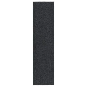 Alfombra de pasillo atrapa suciedad 100x400 cm gris antracita de , Alfombras - Ref: Foro24-327171, Precio: 82,84 €, Descuento: %