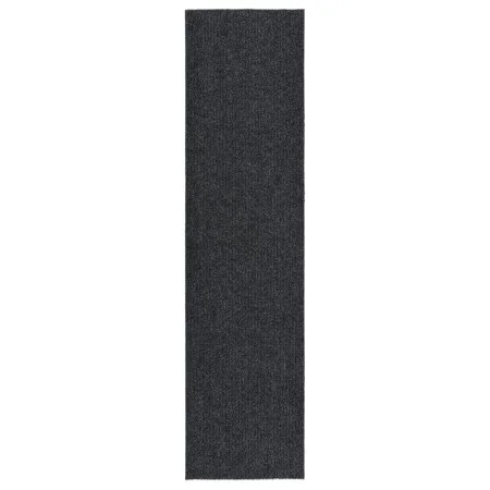Alfombra de pasillo atrapa suciedad 100x400 cm gris antracita de , Alfombras - Ref: Foro24-327171, Precio: 82,84 €, Descuento: %