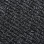 Alfombra de pasillo atrapa suciedad 100x400 cm gris antracita de , Alfombras - Ref: Foro24-327171, Precio: 84,14 €, Descuento: %
