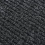 Alfombra de pasillo atrapa suciedad 100x400 cm gris antracita de , Alfombras - Ref: Foro24-327171, Precio: 82,84 €, Descuento: %