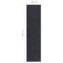 Alfombra de pasillo atrapa suciedad 100x400 cm gris antracita de , Alfombras - Ref: Foro24-327171, Precio: 84,14 €, Descuento: %