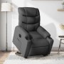 Sillón eléctrico reclinable elevable de tela gris oscuro en Sillones | Comprar online en Foru.es