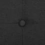 Banco de almacenamiento plegable lino sintético negro de , Bancos para recibidores y almacenamiento - Ref: Foro24-338791, Pre...