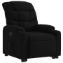 Sillón eléctrico reclinable elevable de tela negro en Sillones | Comprar online en Foru.es