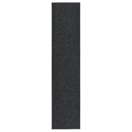 Alfombra de pasillo atrapa suciedad 100x450 cm gris antracita de , Alfombras - Ref: Foro24-327172, Precio: 92,73 €, Descuento: %