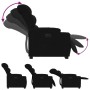 Sillón eléctrico reclinable elevable de tela negro en Sillones | Comprar online en Foru.es