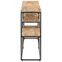 Aparador de madera de mango rugosa 150x30x75 cm de , Aparadores - Ref: Foro24-321617, Precio: 204,90 €, Descuento: %