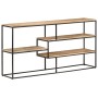 Aparador de madera de mango rugosa 150x30x75 cm de , Aparadores - Ref: Foro24-321617, Precio: 204,90 €, Descuento: %