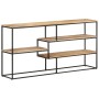Aparador de madera de mango rugosa 150x30x75 cm de , Aparadores - Ref: Foro24-321617, Precio: 204,90 €, Descuento: %