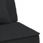 Sofá cama en forma de L terciopelo negro 255x140x70 cm de , Sofás - Ref: Foro24-3157254, Precio: 405,06 €, Descuento: %