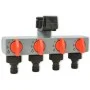Temporizador de riego automático con 4 estaciones 3 V de , Controles de aspersión - Ref: Foro24-42352, Precio: 66,25 €, Descu...