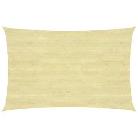 Toldo de vela beige HDPE 160 g/m² 2x2,5 m de , Sombrillas - Ref: Foro24-311116, Precio: 21,90 €, Descuento: %