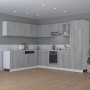 Armario colgante madera ingeniería gris Sonoma 80x31x60 cm de , Armarios de cocina - Ref: Foro24-815589, Precio: 67,49 €, Des...