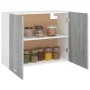 Armario colgante madera ingeniería gris Sonoma 80x31x60 cm de , Armarios de cocina - Ref: Foro24-815589, Precio: 75,73 €, Des...