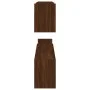 Estantes de pared 2 uds madera color roble marrón 100x15x20cm de , Estantes y estanterías - Ref: Foro24-815935, Precio: 28,65...