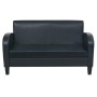 Conjunto de sofás 2 piezas cuero sintético negro de , Sofás - Ref: Foro24-275227, Precio: 809,34 €, Descuento: %