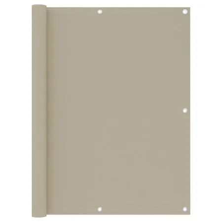 Toldo para balcón tela oxford beige 120x400 cm de , Sombrillas - Ref: Foro24-134945, Precio: 24,08 €, Descuento: %