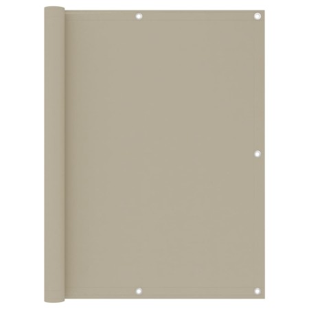 Toldo para balcón tela oxford beige 120x400 cm de , Sombrillas - Ref: Foro24-134945, Precio: 25,57 €, Descuento: %