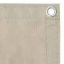 Toldo para balcón tela oxford beige 120x400 cm de , Sombrillas - Ref: Foro24-134945, Precio: 24,08 €, Descuento: %