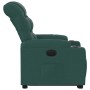 Sillón eléctrico reclinable elevable de tela verde oscuro en Sillones | Comprar online en Foru.es